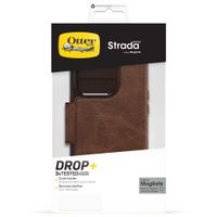 OtterBox Étui de télephone portefeuille Strada MagSafe Apple iPhone 15 Pro - Marron