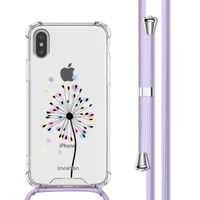 imoshion Coque Design avec cordon iPhone Xs / X - Sandstone Dandelion