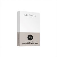 Selencia Powerbank Vivid 5 000 mAh - MagSafe et Qi - Desert Gold / Leopard