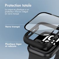 imoshion Coque rigide complète pour Apple Watch Series 10 - 42 mm - Noir