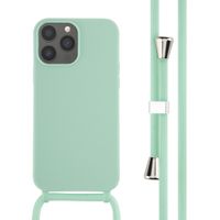 imoshion ﻿Coque en silicone avec cordon iPhone 13 Pro Max - Menthe verte