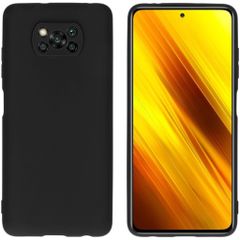 imoshion Coque Couleur Xiaomi Poco X3 (Pro) - Noir