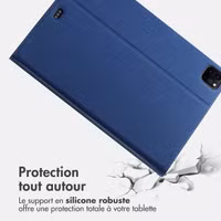Accezz Coque tablette Classic Apple iPad Pro 12.9 (2022) / Pro 12.9 (2021) / Pro 12.9 (2020) - Bleu foncé
