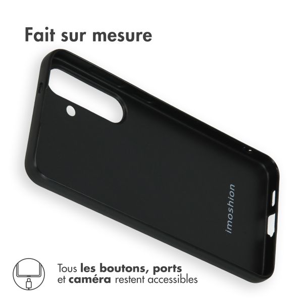 imoshion Coque Couleur Samsung Galaxy S24 Plus - Noir