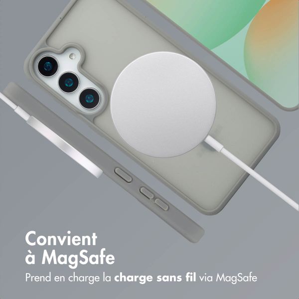 imoshion Coque Color Guard avec MagSafe Samsung Galaxy S25 Plus - Gris