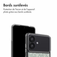 imoshion Coque Design Samsung Galaxy S26 Plus - Smoke Green Flowers