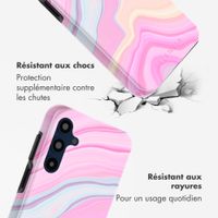 Selencia Coque arrière Vivid Samsung Galaxy A16 - Pastel Lipstick Marble
