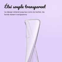 Coque personnalisée avec un nom Samsung Galaxy A53 - Transparent