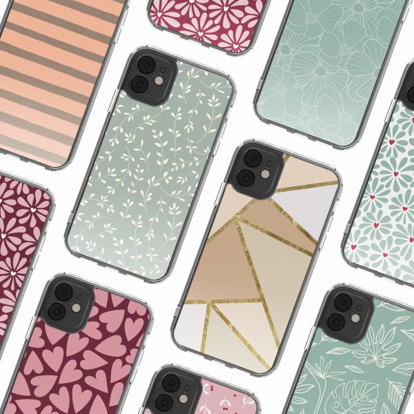 imoshion Coque Design Apple iPhone 11 - Smoke Green Flowers