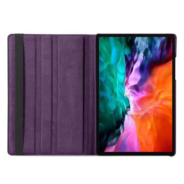 imoshion Coque tablette rotatif iPad Pro 12.9 (2022) / Pro 12.9 (2021) / Pro 12.9 (2020) - Violet