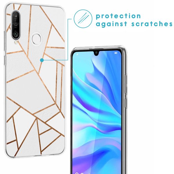 imoshion Coque Design Huawei P30 Lite - White Graphic