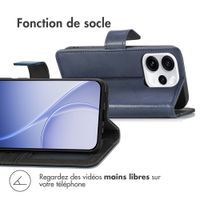 imoshion Étui de télephone portefeuille Oppo Reno 15F - Bleu foncé