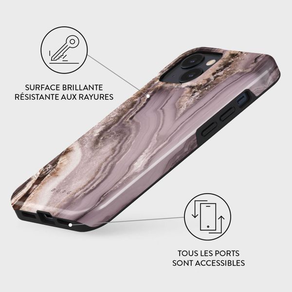 Burga Coque arrière Tough iPhone 15 Plus - Golden Taupe