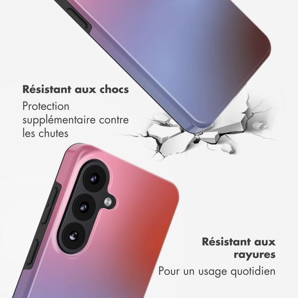 Selencia Coque arrière Vivid Samsung Galaxy S26 - Gradient Soft Blush