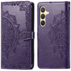 imoshion Etui de téléphone portefeuille Mandala Samsung Galaxy S25 - Violet