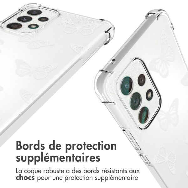 imoshion Coque Design avec cordon Samsung Galaxy A53 - Butterfly