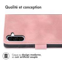 imoshion Etui de télephone portefeuille avec cordon Samsung Galaxy A36 - Rose