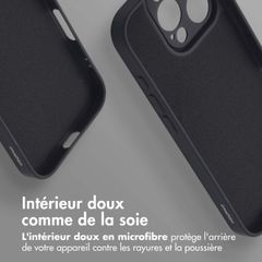 imoshion Coque Couleur avec MagSafe Apple iPhone 16 Pro Max - Noir