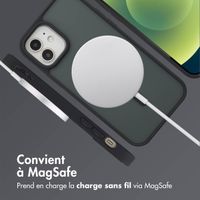 imoshion Coque Color Guard avec MagSafe iPhone 12 (Pro) - Noir