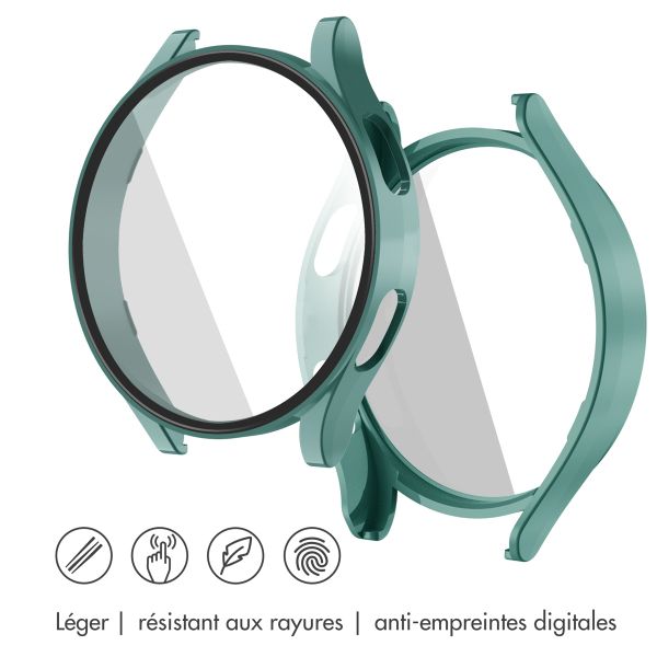 imoshion Coque rigide à couverture complète Samsung Galaxy Watch 4 40 mm - Vert foncé