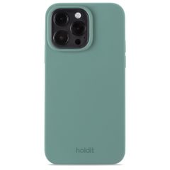 Holdit Coque Silicone iPhone 15 Pro Max - Moss Green