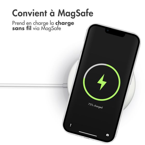 imoshion Coque arrière avec MagSafe Apple iPhone 15 Pro - Transparent