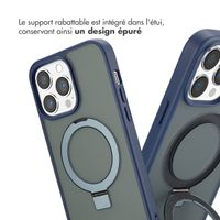 Accezz Coque Ring Stand avec MagSafe Apple iPhone 14 Pro Max - Bleu
