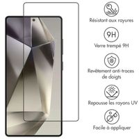 Accezz Protection d'écran en verre trempé Full Cover Samsung Galaxy S25 Ultra