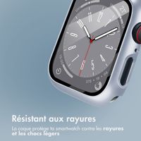 imoshion Coque rigide à couverture complète Apple Watch 4 / 5 / 6 / SE - 40 mm - Argent