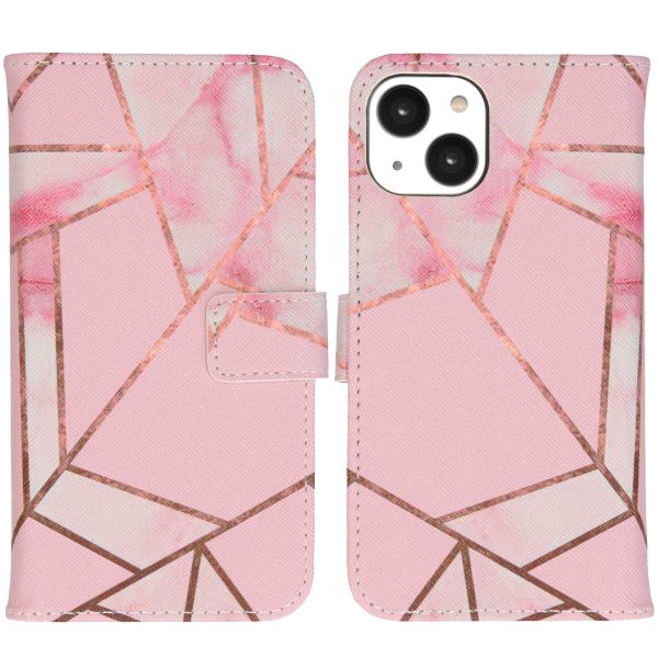 imoshion Coque silicone design iPhone 14 - Pink Graphic