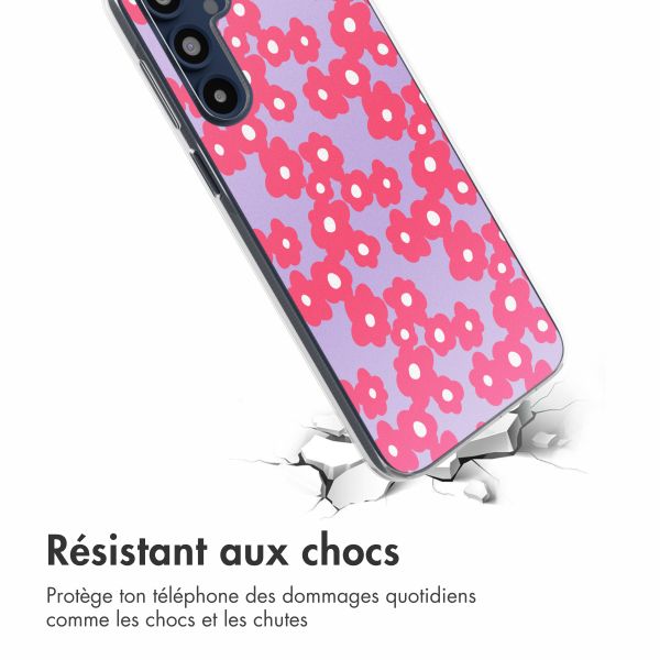 imoshion Coque design pour Samsung Galaxy A16 - Dusty Rose Blossoms