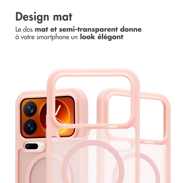 imoshion Coque Color Guard avec MagSafe Xiaomi 17 Pro Max - Rose clair