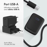 imoshion Adaptateur secteur 20 watts | USB-C - Noir