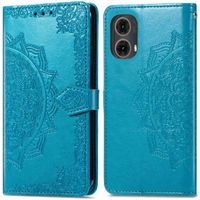 imoshion Etui de téléphone portefeuille Mandala Motorola Moto G85 - Turquoise