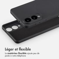 imoshion Coque Couleur avec MagSafe Samsung Galaxy S25 Edge - Noir