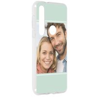 Concevez votre propre coque en gel Motorola Moto G8 Plus - Transparent