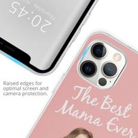 Concevez votre propre coque en gel Apple iPhone 12 (Pro) - Transparent