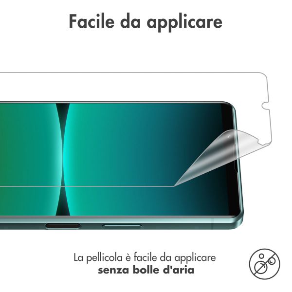 imoshion Protection d'écran Film 3pack Sony Xperia 5 IV