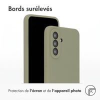 Accezz Coque Liquid Silicone Samsung Galaxy A57 (5G) - Cooper Green