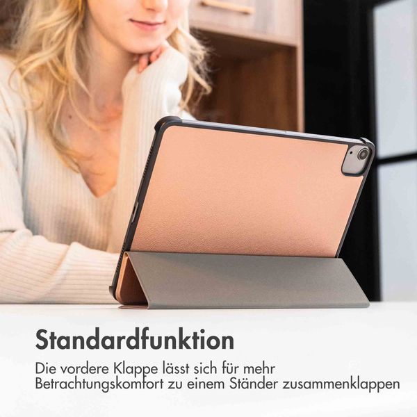 imoshion Coque tablette Trifold Samsung Galaxy Tab S8 / S7 - Rose Doré
