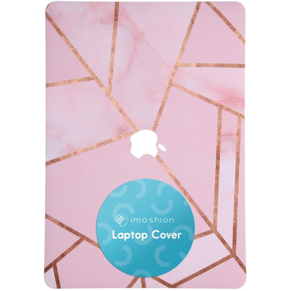 imoshion Coque Design Laptop MacBook Air 15 pouces (2023 / 2024 M3 chip / 2025 M4 chip) - A2941 / A3114 / A3241 - Pink Graphic