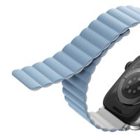 Uniq Bracelet double face Revix Apple Watch Series 1 á 10 / SE / Ultra (2) (44/45/46/49 mm) - Blanc/Bleu