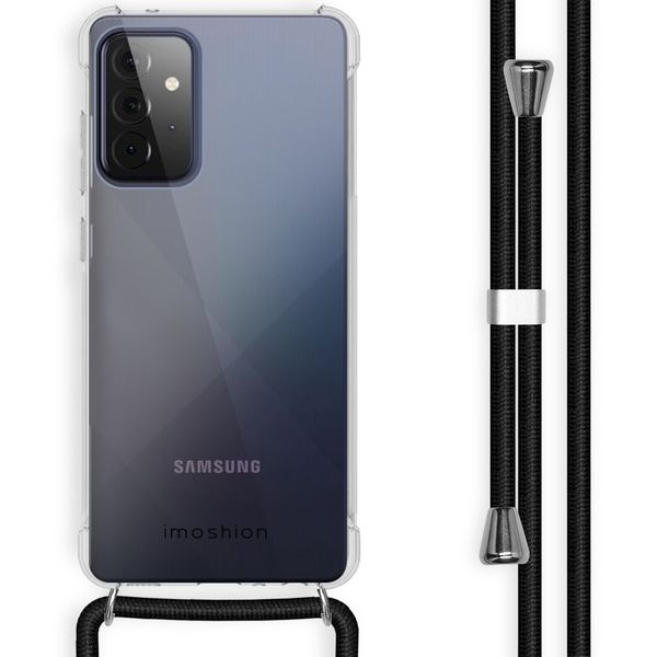 imoshion Coque avec cordon Samsung Galaxy A72 - Noir