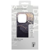 iDeal of Sweden Coque Fashion Apple iPhone 16 Pro Max - Golden Twilight Marble