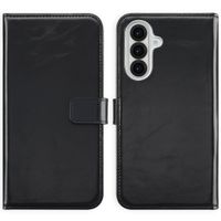 Selencia Étui portefeuille en cuir véritable Samsung Galaxy A36 / A56 - Noir