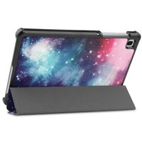 imoshion Coque tablette Design Trifold Galaxy Tab A7 Lite - Space