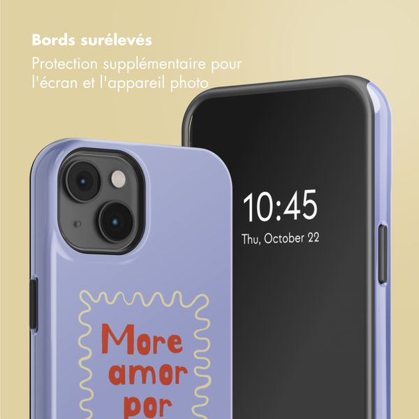 Selencia Coque arrière Vivid avec MagSafe Apple iPhone 14 - More Amor