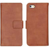 imoshion Étui de télephone portefeuille de luxe Apple iPhone SE (2016) / 5 / 5s - Marron