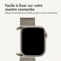 imoshion Bracelet magnétique milanais Apple Watch | 38/40/41/42 mm - Starlight