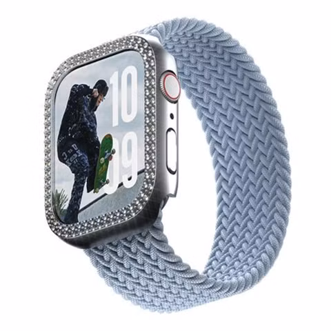 PanzerGlass Bling Bumper Apple Watch Series 10 / 11 - 46 mm - Argent